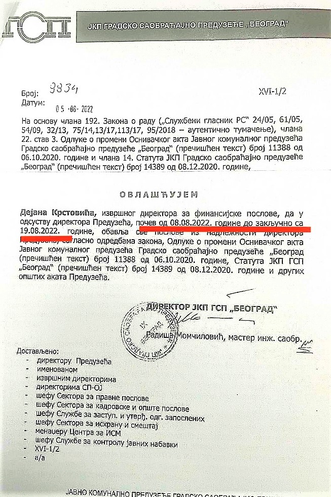ДАН КАД ЈЕ НЕЗАКОНИТОСТ ДОБИЛА ПОТПИС